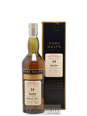 Brora 24 years 1977 Of. Rare Malts Selection Natural Cask Strengh - bottled 2001 Limited Edition ---- - Lot de 1 Bouteille Brora 24 years 1977 Of. Rare Malts Selection Natural Cask Strengh - bottled 2001 Limited Edition ---- - Lot de 1 Bouteille