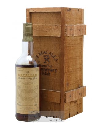 Macallan (The) 25 years 1958-1959 Of. Anniversary Malt bottled 1985 Corade Import Special Bottling (75cl.)   - Lot de 1 Bouteille