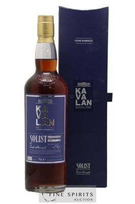 Kavalan Of. Solist Vinho Barrique n°W100303008B - One of 199 - bottled 2015 Cask Strength ---- - Lot de 1 Bouteille