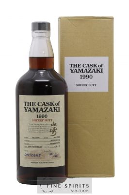 The Cask of Yamazaki 1990 Of. Sherry Butt Cask n°ON70645 - One of 471 - bottled 2008 Suntory ---- - Lot de 1 Bouteille