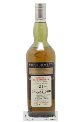Dallas Dhu 21 years 1975 Of. Rare Malts Selection Natural Cask Strengh - bottled 1997 Limited Edition ---- - Lot de 1 Bouteille