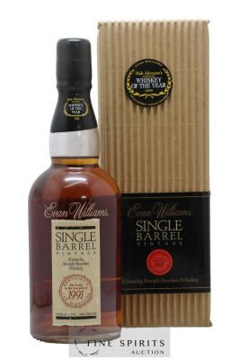 Evan Williams 1991 Of. Single Barrel Vintage Barrel n°115   - Lot de 1 Bouteille