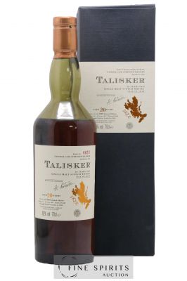 Talisker 20 years 1981 Of. Natural Cask Strength - One of 9000 - bottled 2002 Limited Edition   - Lot of 1 Bottle