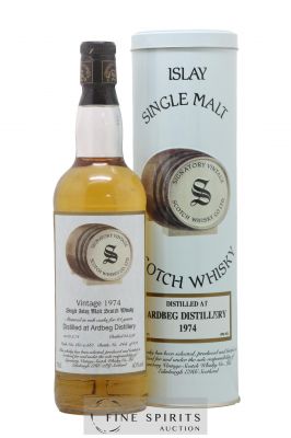 Ardbeg 24 years 1974 Signatory Vintage Casks n°665&667 - One of 474 - bottled in 1998   - Lot de 1 Bouteille