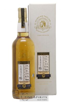 Bunnahabhain 20 years 1991 Duncan Taylor Cask n°5365 - One of 253 - bottled 2012 Dimensions 