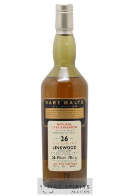 Linkwood 26 years 1975 Of. Rare Malts Selection Natural Cask Strengh - bottled 2002 Limited Edition ---- - Lot de 1 Bouteille