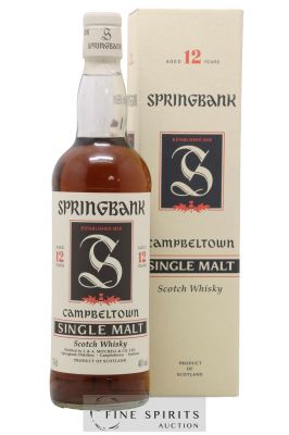 Springbank 12 years Of. Red Thistle   - Lot de 1 Bouteille