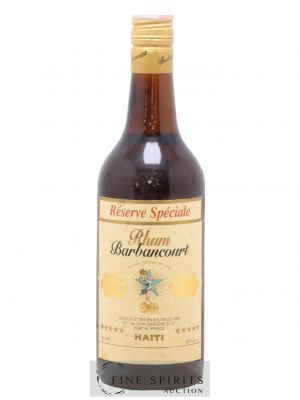 Barbancourt Of. Réserve Spéciale 5 étoiles   - Lot de 1 Bouteille