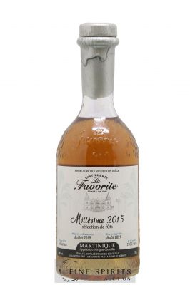 La Favorite 2015 Of. Sélection de Fûts Ex-Bourbon - One of 4500 - bottled 2021 