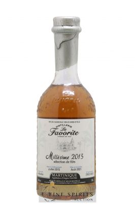 La Favorite 2015 Of. Sélection de Fûts Ex-Bourbon - One of 4500 - bottled 2021 