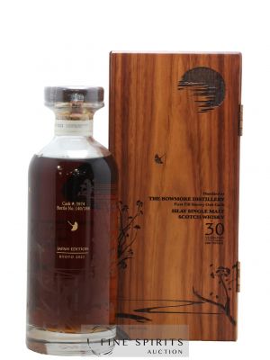 Bowmore 30 years 1990 East Asia Whisky Company Japan Edition - Kyoto 2021 Cask n°3974 - One of 188 ---- - Lot de 1 Bouteille