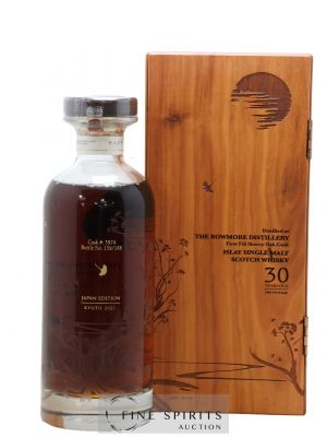 Bowmore 30 years 1990 East Asia Whisky Company Japan Edition - Kyoto 2021 Cask n°3974 - One of 188 ---- - Lot de 1 Bouteille
