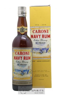 Caroni 18 years Velier Navy Rum 90° Proof - bottled 2018 Celebrating the 100th Anniversary Extra Strong 