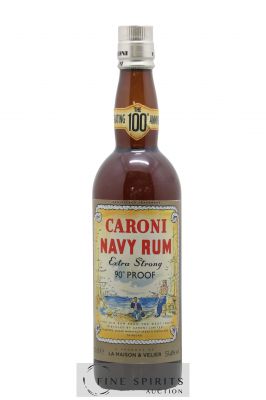 Caroni 18 years Velier Navy Rum 90° Proof - bottled 2018 Celebrating the 100th Anniversary Extra Strong 