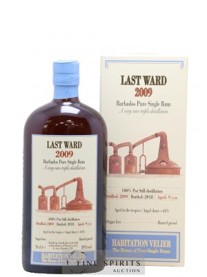 Last Ward 9 years 2009 Velier bottled 2018 Habitation Velier   - Lot de 1 Bouteille