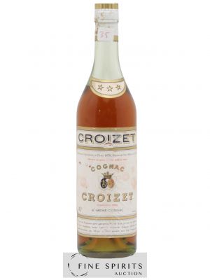 Pierre Croizet Of. Fins Bois 3 étoiles   - Lot of 1 Bottle