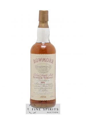 Bowmore 1974 Of. Sherry Casks (75cl.)   - Lot de 1 Bouteille