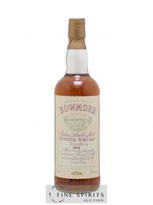 Bowmore 1974 Of. Sherry Casks (75cl.)   - Lot de 1 Bouteille