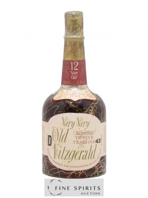 Old Fitzgerald's 12 years Of. Very Very ---- - Lot de 1 Bouteille Old Fitzgerald's 12 years Of. Very Very ---- - Lot de 1 Bouteille