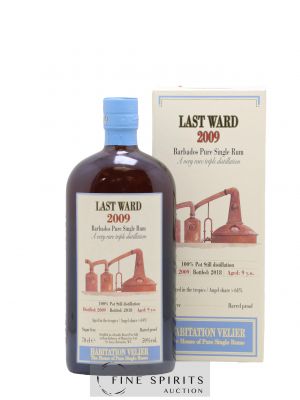 Last Ward 9 years 2009 Velier bottled 2018 Habitation Velier ---- - Lot de 1 Bottle Last Ward 9 years 2009 Velier bottled 2018 Habitation Velier ---- - Lot de 1 Bottle
