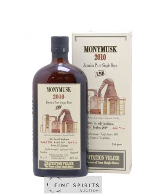Monymusk 9 years 2010 Velier EMB bottled 2019 Habitation Velier ---- - Lot de 1 Bouteille
