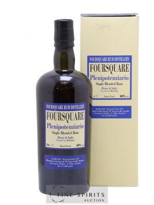 Foursquare 12 years 2007 Velier Plenipotenziario Barrel Proof - One of 6000 - bottled 2019   - Lot de 1 Bouteille