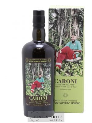 Caroni 21 years 1998 Velier Special Edition Kevon Slippery Moreno 2nd Release - One of 1400 - bottled 2019 Employee Serie ---- - Lot de 1 Bouteille