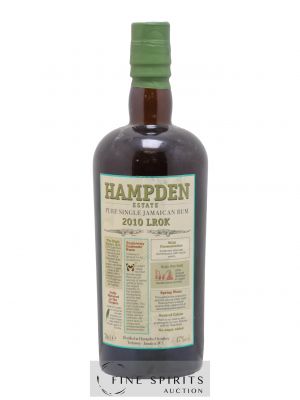 Hampden 11 years 2010 Velier LROK LMDW   - Lot of 1 Bottle