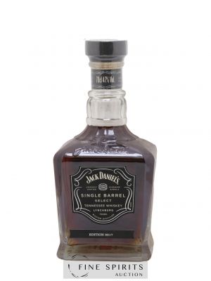 Jack Daniel's Of. Edition 2017 Single Barrel n°17-2072 - bottled 2017 ---- - Lot de 1 Bottle Jack Daniel's Of. Edition 2017 Single Barrel n°17-2072 - bottled 2017 ---- - Lot de 1 Bottle