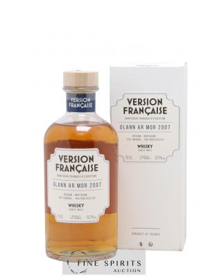 Glann Ar Mor Of. Version Française Bourbon 1st FILL N°13128 - 2007 LMDW   - Lot de 1 Bouteille