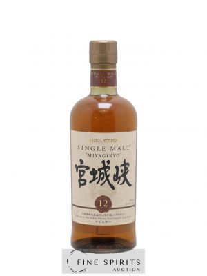 Miyagikyo 12 years Of. Nikka Whisky   - Lot de 1 Bouteille