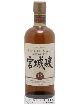 Miyagikyo 12 years Of. Nikka Whisky   - Lot de 1 Bouteille