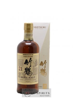 Taketsuru 21 years Of. Pure Malt Nikka Whisky ---- - Lot de 1 Bouteille