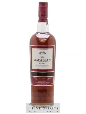 Macallan Of. Ruby matured in Sherry Oak 