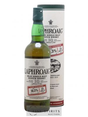 Laphroaig 10 years Of. Original Cask Strength Batch 004 - bottled 2012 