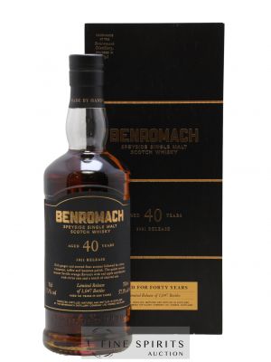 Benromach 40 years Of. 2021 Release - One of 1047 ---- - Lot de 1 Bottle