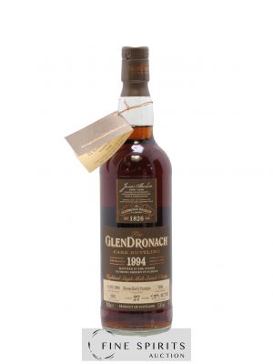The Glendronach 27 years 1994 Of. Cask n°7469 - One of 678 - bottled 2021 Cask Bottling 