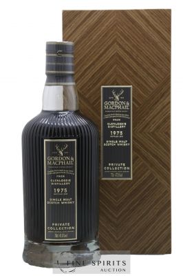 Glenlossie 1975 Gordon & MacPhail First-fill Sherry Hogshead - One of 91 - bottled 2019 Private Collection ---- - Lot de 1 Bouteille