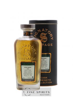 Glen Grant 1995 Signatory Vintage Cask n°88174-88175 - One of 386 - bottled 2017 Cask Strength Collection 