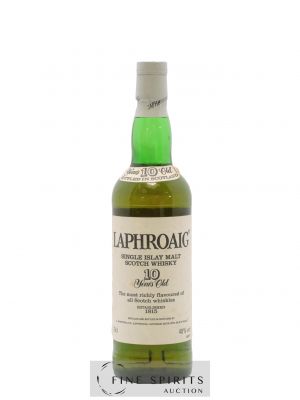 Laphroaig 10 years Of. 