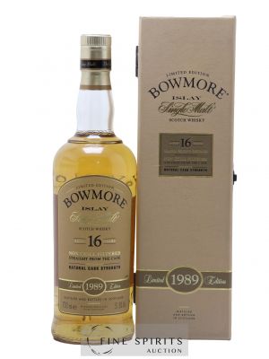 Bowmore 16 years 1989 Of. Natural Cask Strength Limited Edition 