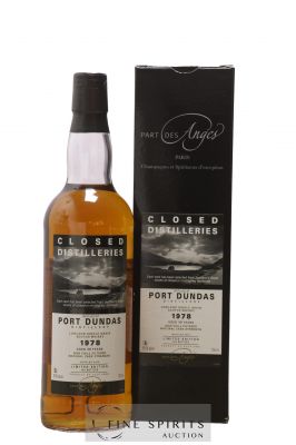 Port Dundas 38 years 1978 Part des Anges One of 100 - bottled 2016 Closed Distilleries 
