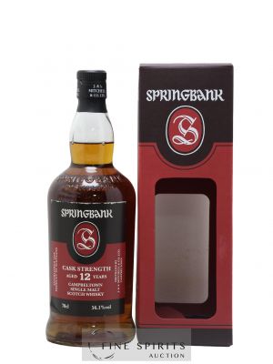 Springbank 12 years Of. Cask Strength (56.1°) ---- - Lot de 1 Bouteille