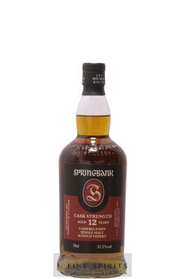 Springbank 12 years Of. Cask Strength (57.2°) ---- - Lot de 1 Bouteille