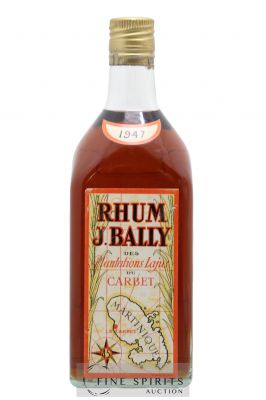 J. Bally 1947 Of. Plantations Lajus du Carbet (75cl.) ---- - Lot de 1 Bouteille