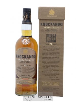 Knockando 21 years 1989 Of. Master Reserve ---- - Lot de 1 Bouteille