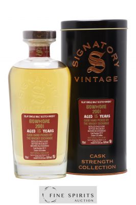 Bowmore 15 years 2001 Signatory Vintage Cask n°20117 - One of 233 - bottled 2017 The Whisky Exchange Ca ---- - Lot de 1 Bottle