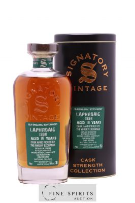 Laphroaig 16 years 1998 Signatory Vintage Sherry Butt n°700389 - One of 585 - bottled 2015 The Whisky Exchange Cask Strength Collection 