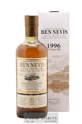 Ben Nevis 21 years 1996 Of. Sherry Butts - One of 1049 - bottled 2018 LMDW 