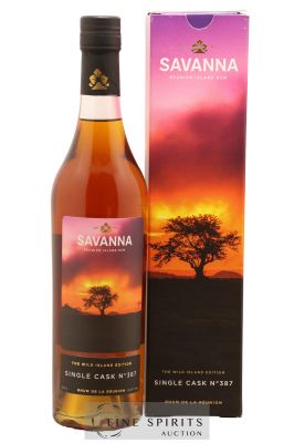 Savanna 13 years 2010 Of. The Wild Island Edition Single Cask n°387 - One of 450 (50cl.) ---- - Lot de 1 Bouteille